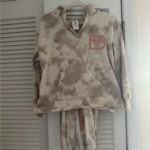 Disney Tie-Dye Hoodie and Joggers Set